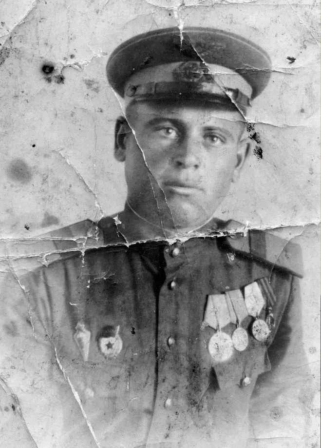 Старая фотография до реставрации в RecPhoto